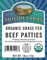 Ground Beef Patties, Organic Grass Fed