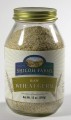 Raw Wheat Germ in Glass Jar 12 oz
